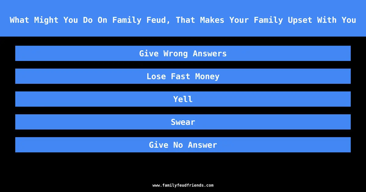 family feud fast money
